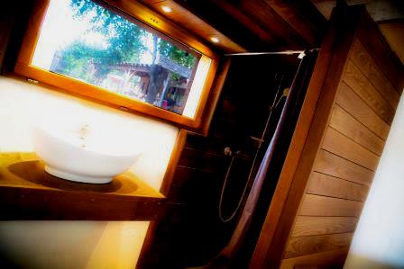 salle de bain frene thermotraité