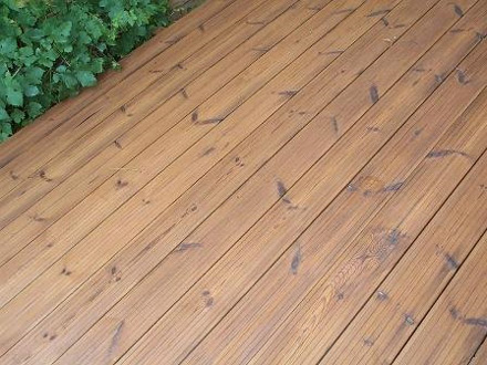 Lame de terrasse Pin thermo traité